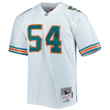 Men's Zach Thomas Miami Dolphins Mitchell & Ness White Legacy Replica Jersey - Pro Jersey Sports