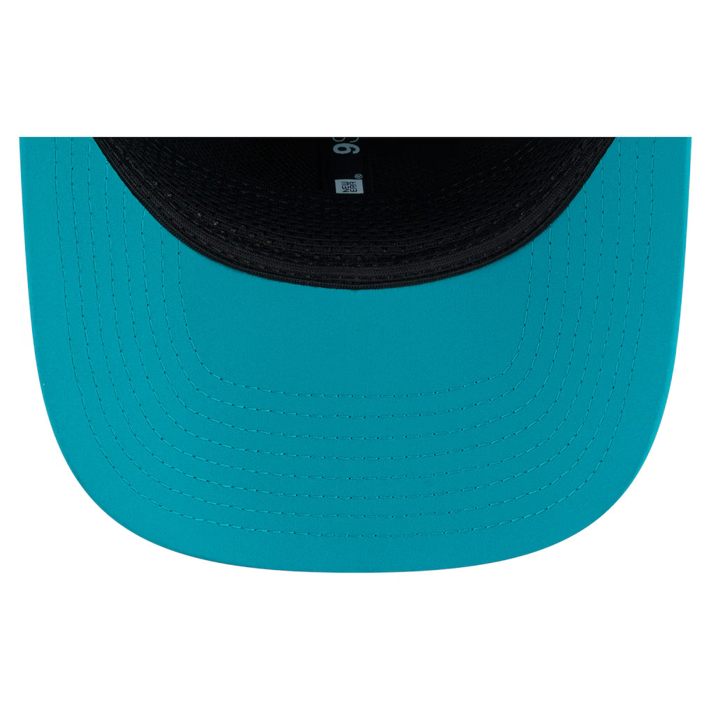 Men's Miami Dolphins New Era 2026 NFL Sideline 9SEVENTY Throwback Logo Aqua Adjustable Hat
