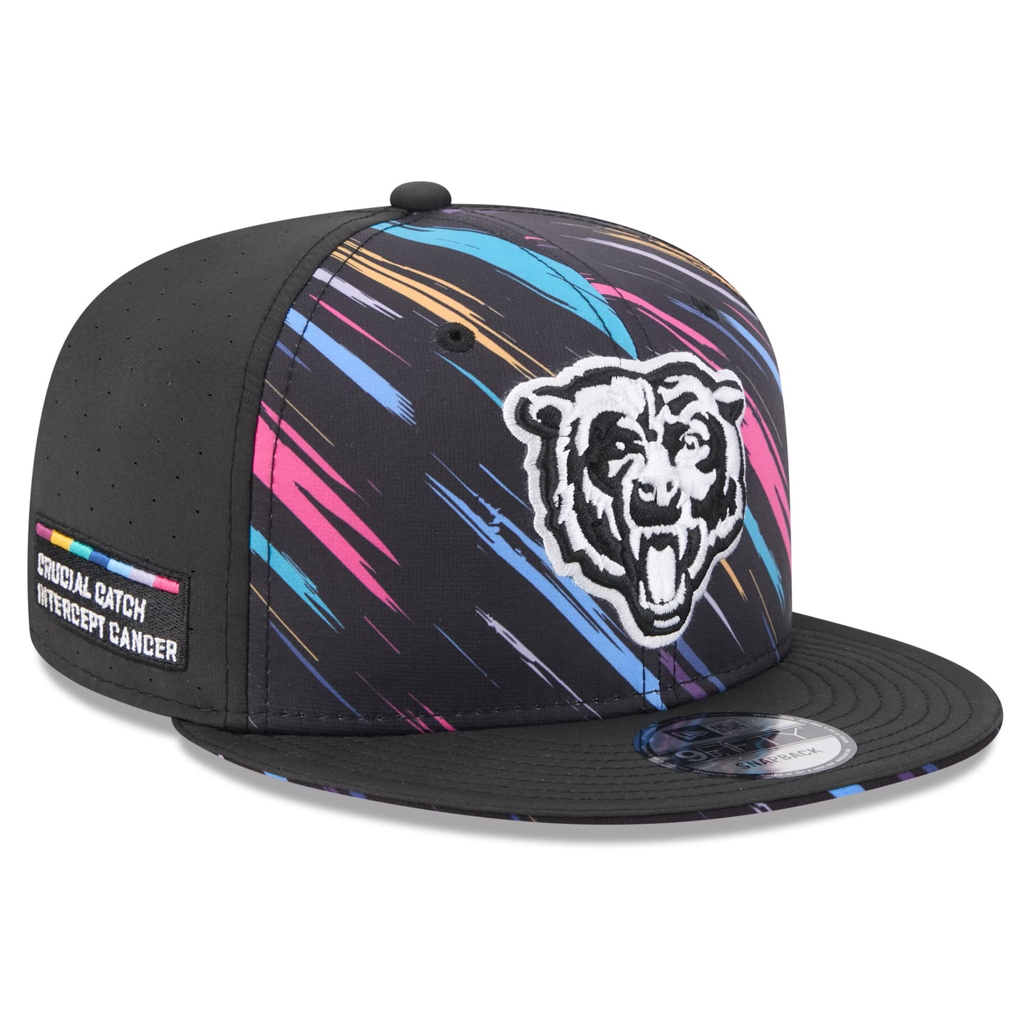 Men's Chicago Bears New Era Black 2026 NFL Crucial Catch 9FIFTY Snapback Hat