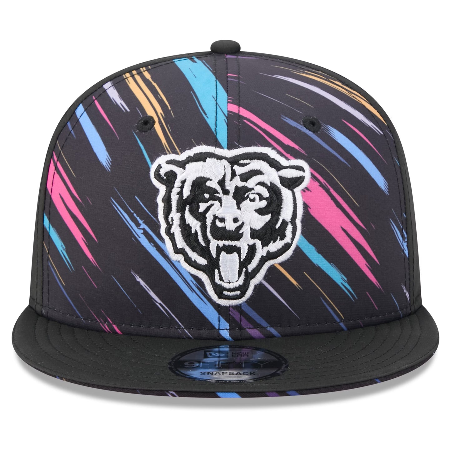 Men's Chicago Bears New Era Black 2026 NFL Crucial Catch 9FIFTY Snapback Hat