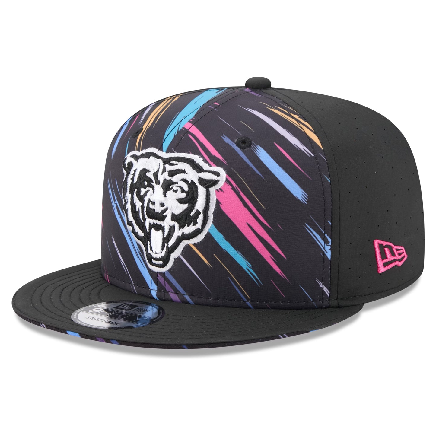 Men's Chicago Bears New Era Black 2026 NFL Crucial Catch 9FIFTY Snapback Hat