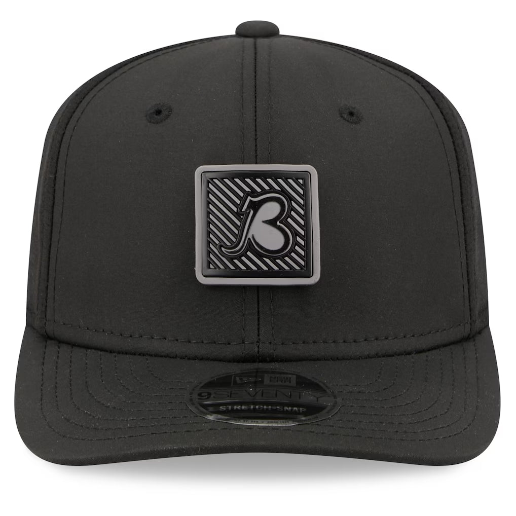 Men's Chicago Bears New Era Black 2026 NFL Training Camp 9SEVENTY Adjustable Hat- B Logo