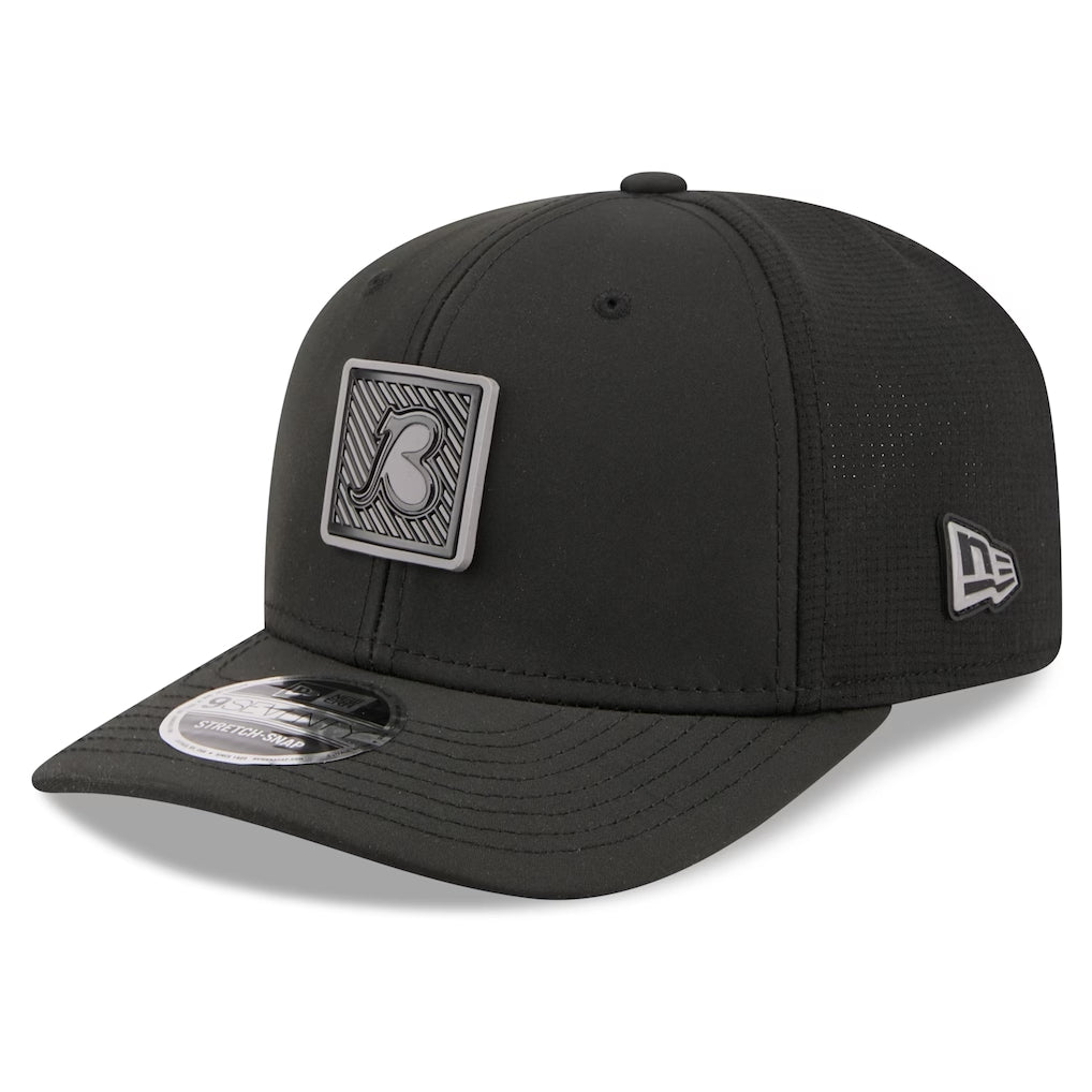 Men's Chicago Bears New Era Black 2026 NFL Training Camp 9SEVENTY Adjustable Hat- B Logo