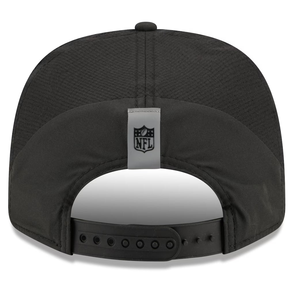 Men's Chicago Bears New Era Black 2026 NFL Training Camp 9SEVENTY Adjustable Hat- C Logo
