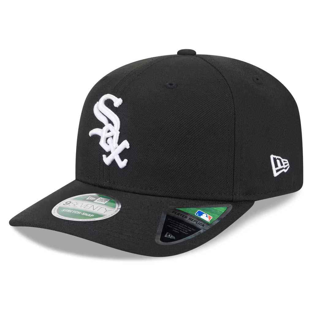 Chicago White Sox New Era 2026 MLB Postseason Side Patch 9SEVENTY Adjustable Hat - Black