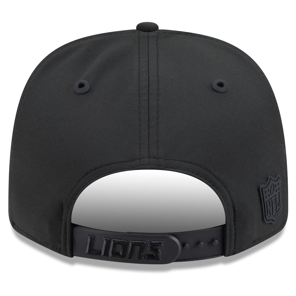 Men's Detroit Lions New Era 2026 NFL Sideline 9SEVENTY Black Adjustable Hat