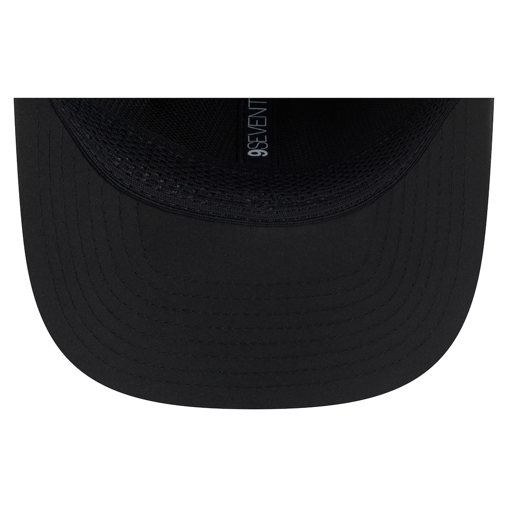 Men's New England Patriots New Era 2026 NFL Sideline 9SEVENTY Black Patriot Logo Adjustable Hat