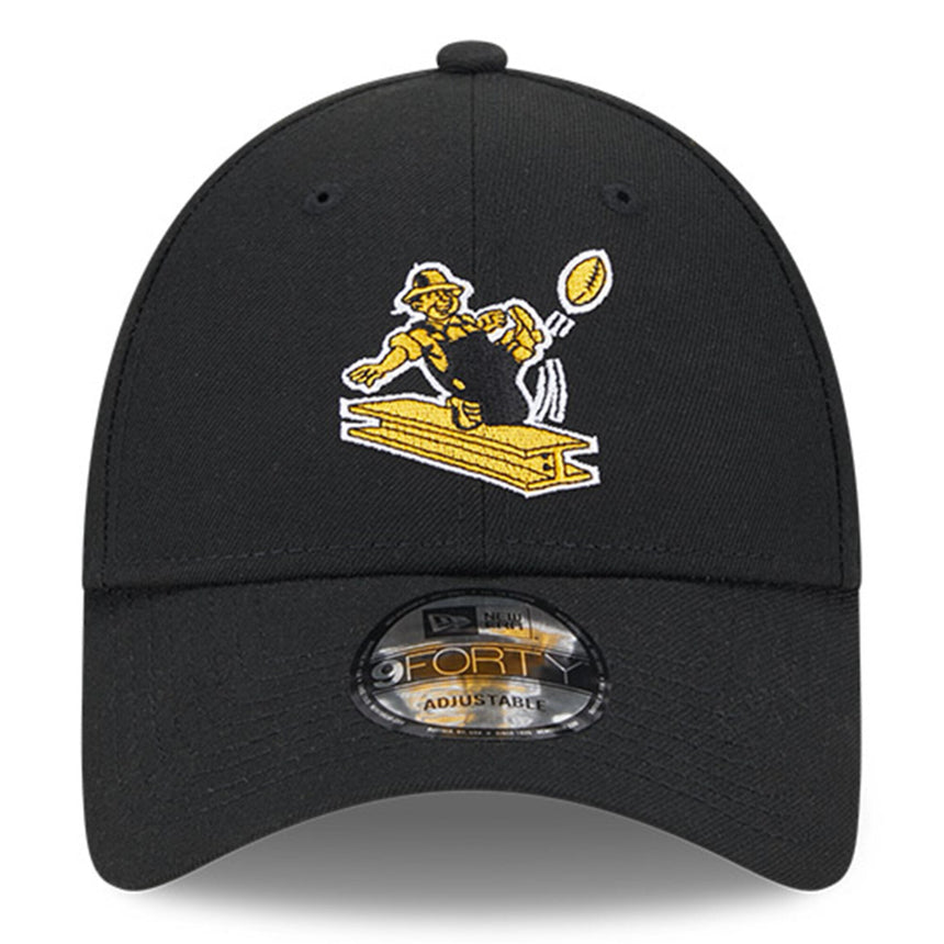 Men's New Era Pittsburgh Steelers Black 2023 Sideline Historic 9FORTY Adjustable Hat - Pro Jersey Sports