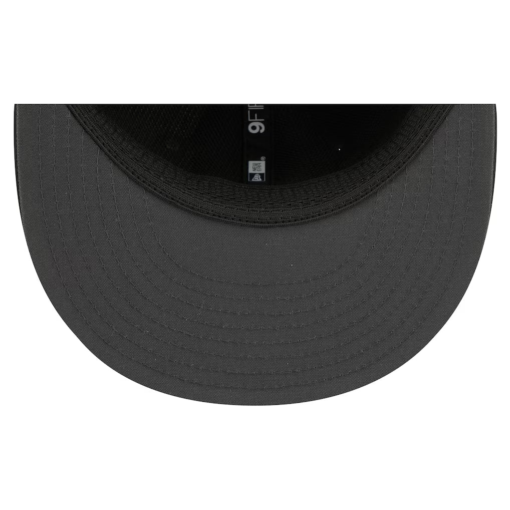 Men's San Francisco 49ers New Era 2026 NFL Sideline 9FIFTY Black Performance Adjustable Hat