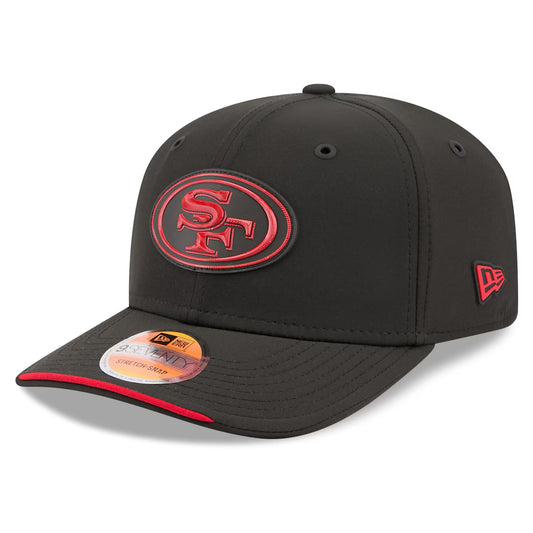 Men's San Francisco 49ers New Era 2026 NFL Sideline 9SEVENTY Black Adjustable Hat