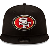 San Francisco 49ers New Era Black Basic 9FIFTY Snapback Hat - Pro Jersey Sports