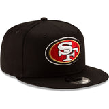 San Francisco 49ers New Era Black Basic 9FIFTY Snapback Hat - Pro Jersey Sports