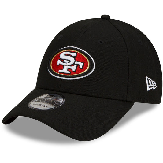 San Francisco 49ers Black The League 9FORTY Adjustable Game Cap - Pro Jersey Sports