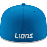Men's Detroit Lions New Era Honolulu Blue Basic 23 59FIFTY Fitted Hat - Pro Jersey Sports