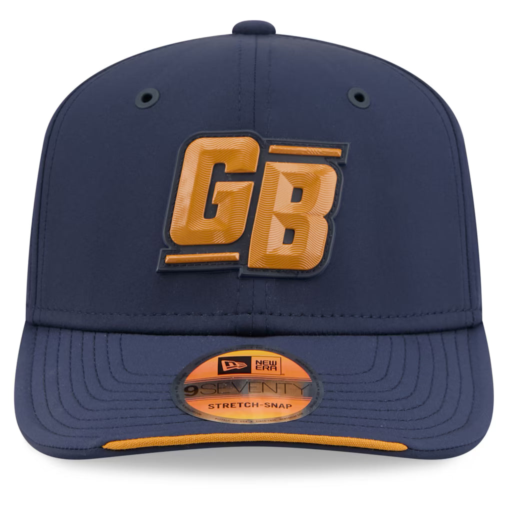 Men's Green Bay Packers New Era 2026 NFL Sideline 9SEVENTY Alternate Navy Adjustable Hat