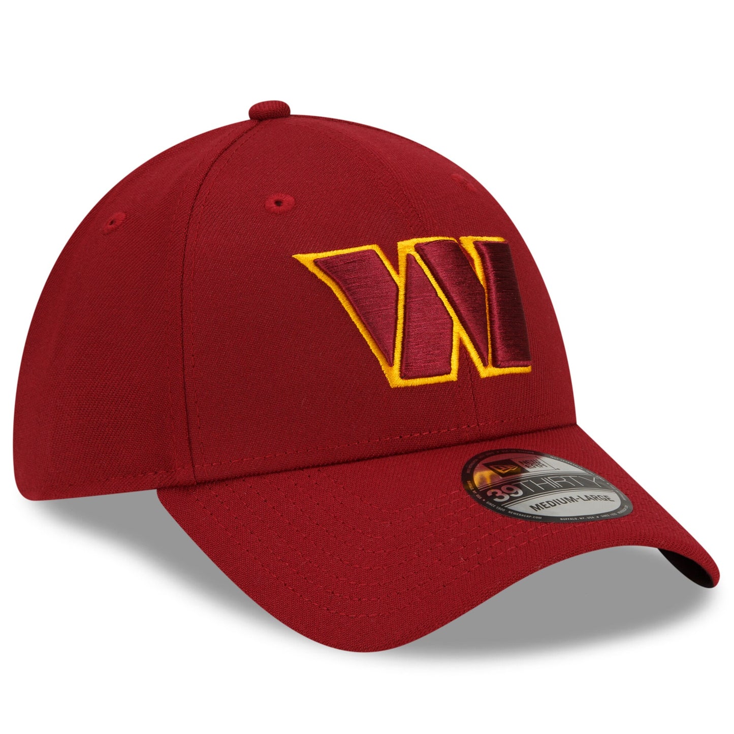 Men's Washington Commanders New Era Maroon Team Classic 39THIRTY Flex Hat