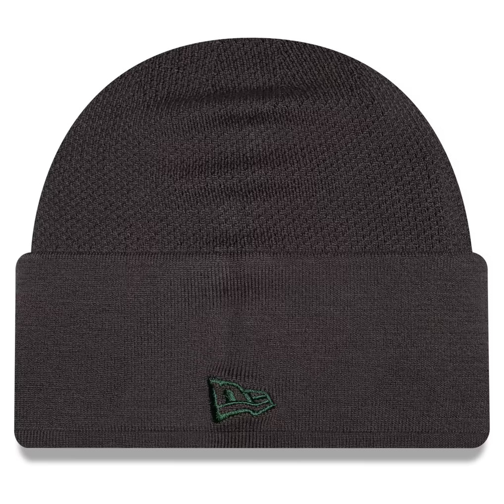 Green Bay Packers 2026 New Era Official Sideline Gray Skully Knit Hat