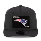 New England Patriots New Era Super Bowl LX Opening Night 9SEVENTY Adjustable Hat - Charcoal - Pro Jersey Sports