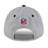Men's Chicago Bears New Era Gray 2025 NFC North Division Champions Locker Room Trophy Collection 9FORTY Adjustable Hat - Pro Jersey Sports
