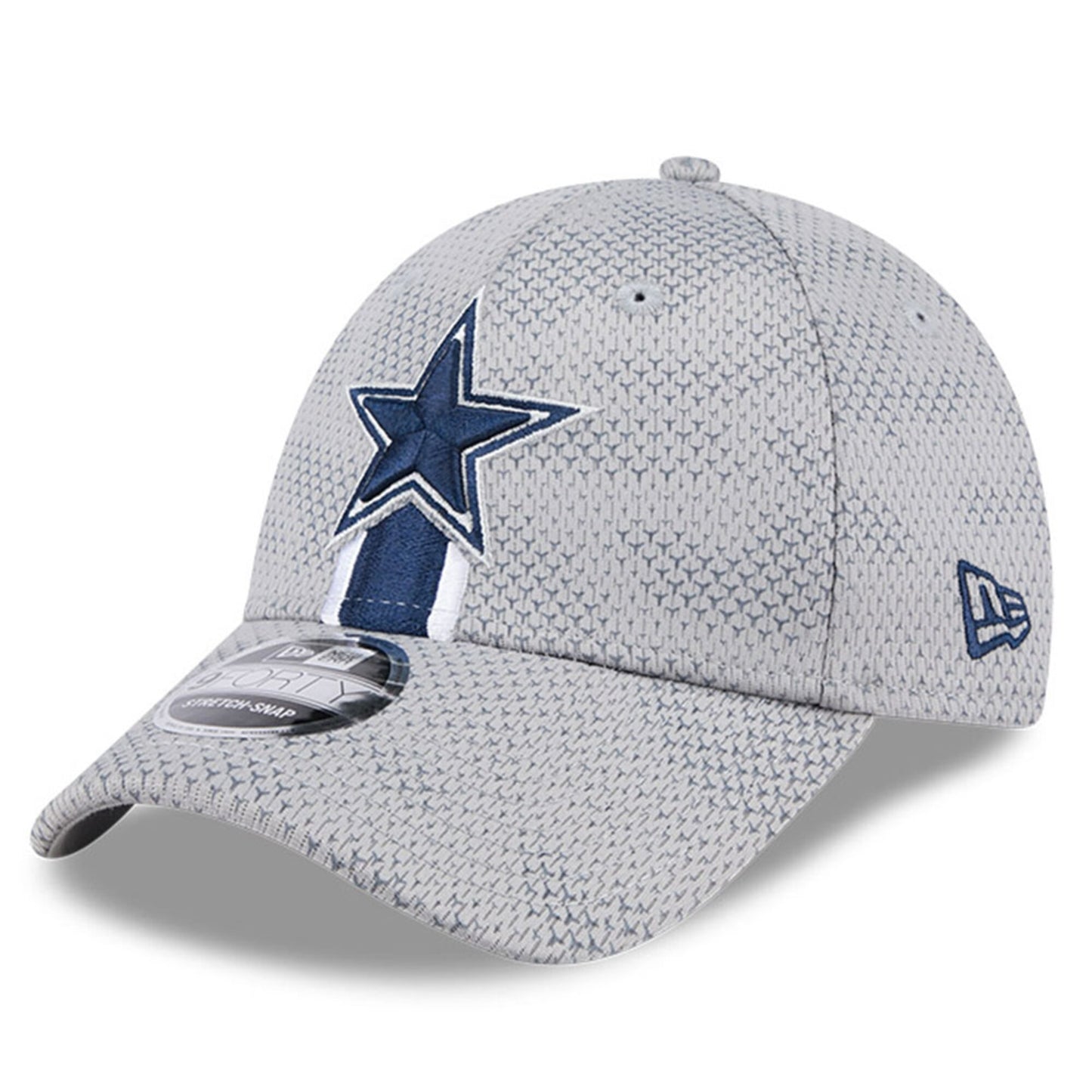 Men's Dallas Cowboys New Era 2024 Sideline Gray 9FORTY Adjustable Hat