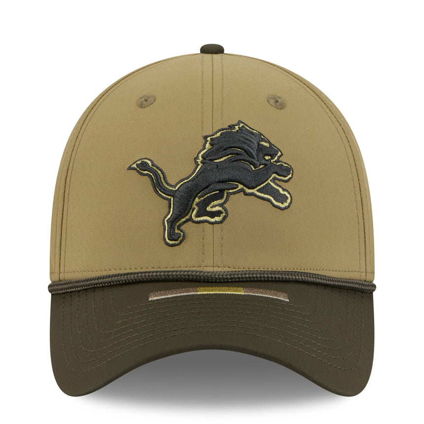 Men's Detroit Lions New Era Green 2025 Salute to Service 39THIRTY Flex Hat - Pro Jersey Sports