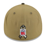 Men's Detroit Lions New Era Green 2025 Salute to Service 39THIRTY Flex Hat - Pro Jersey Sports