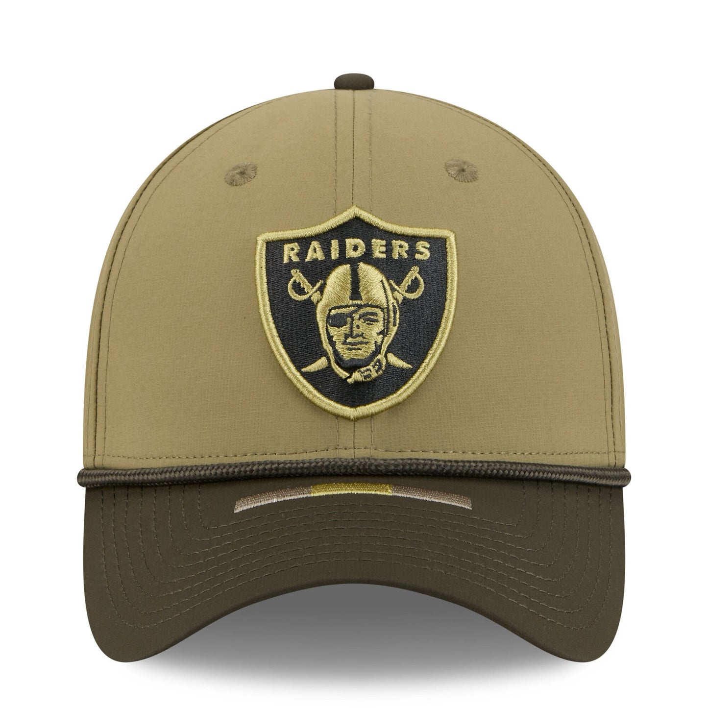 Men's Las Vegas Raiders New Era Green 2025 Salute to Service 39THIRTY Flex Hat - Pro Jersey Sports