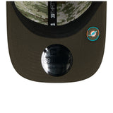 Men's Miami Dolphins New Era Green 2025 Salute to Service 39THIRTY Flex Hat - Pro Jersey Sports