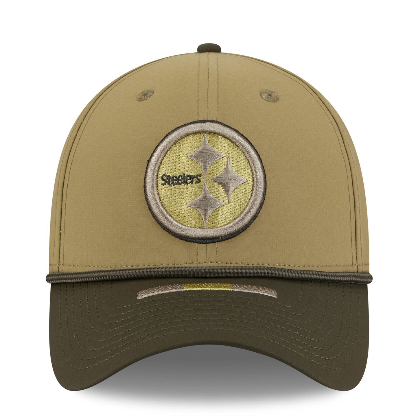 Men's Pittsburgh Steelers New Era Green 2025 Salute to Service 39THIRTY Flex Hat - Pro Jersey Sports