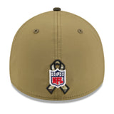 Men's Pittsburgh Steelers New Era Green 2025 Salute to Service 39THIRTY Flex Hat - Pro Jersey Sports