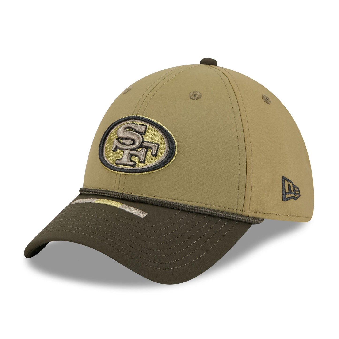 Men's San Francisco 49ers New Era Green 2025 Salute to Service 39THIRTY Flex Hat - Pro Jersey Sports