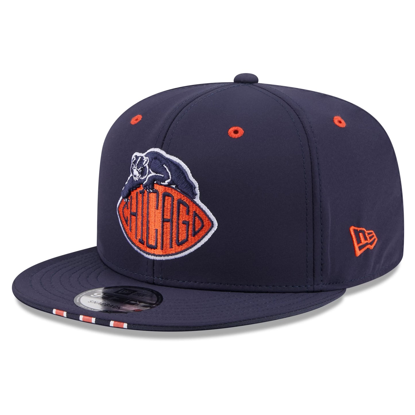Chicago Bears New Era Sideline 2026 Rivalries Collection Navy 9FIFTY Snapback Hat