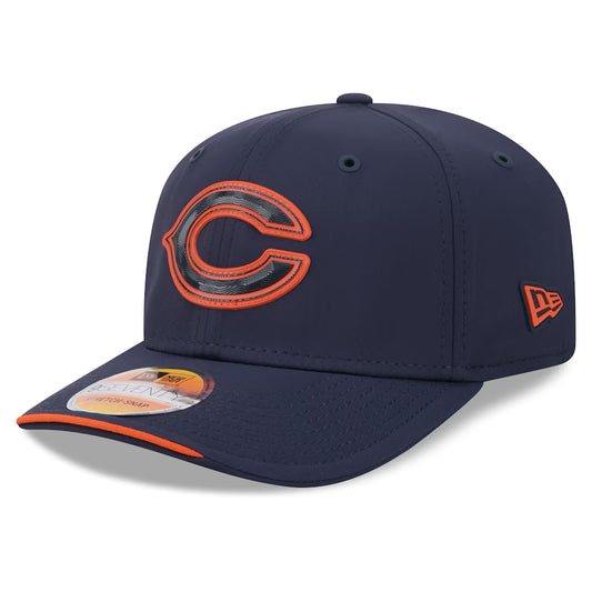 Men's Chicago Bears New Era 2026 NFL Sideline 9SEVENTY Navy 'C logo' Adjustable Hat