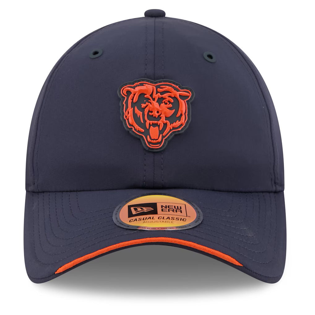 Chicago Bears New Era 2026 NFL Sideline Casual Classic Navy Adjustable Hat