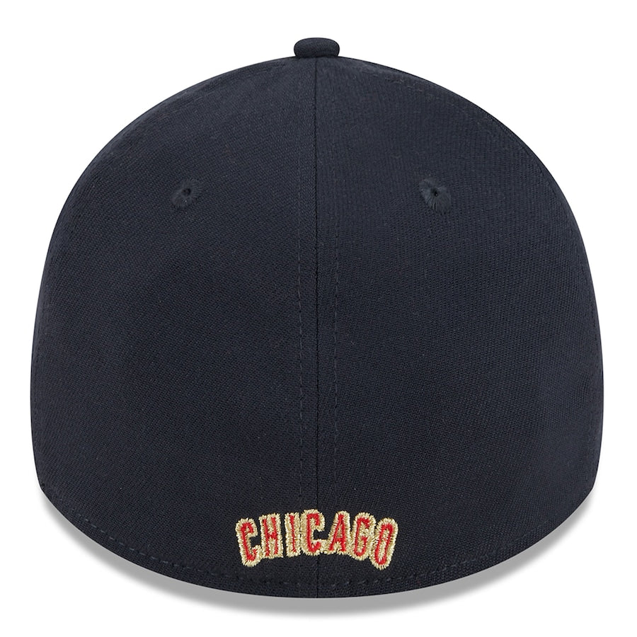 Men's Chicago Cubs New Era Navy 2023 4th of July 39THIRTY Flex Hat