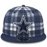 Dallas Cowboys New Era 2024 NFL Sideline Statement Navy Primary 9FIFTY Snapback Hat - Pro Jersey Sports