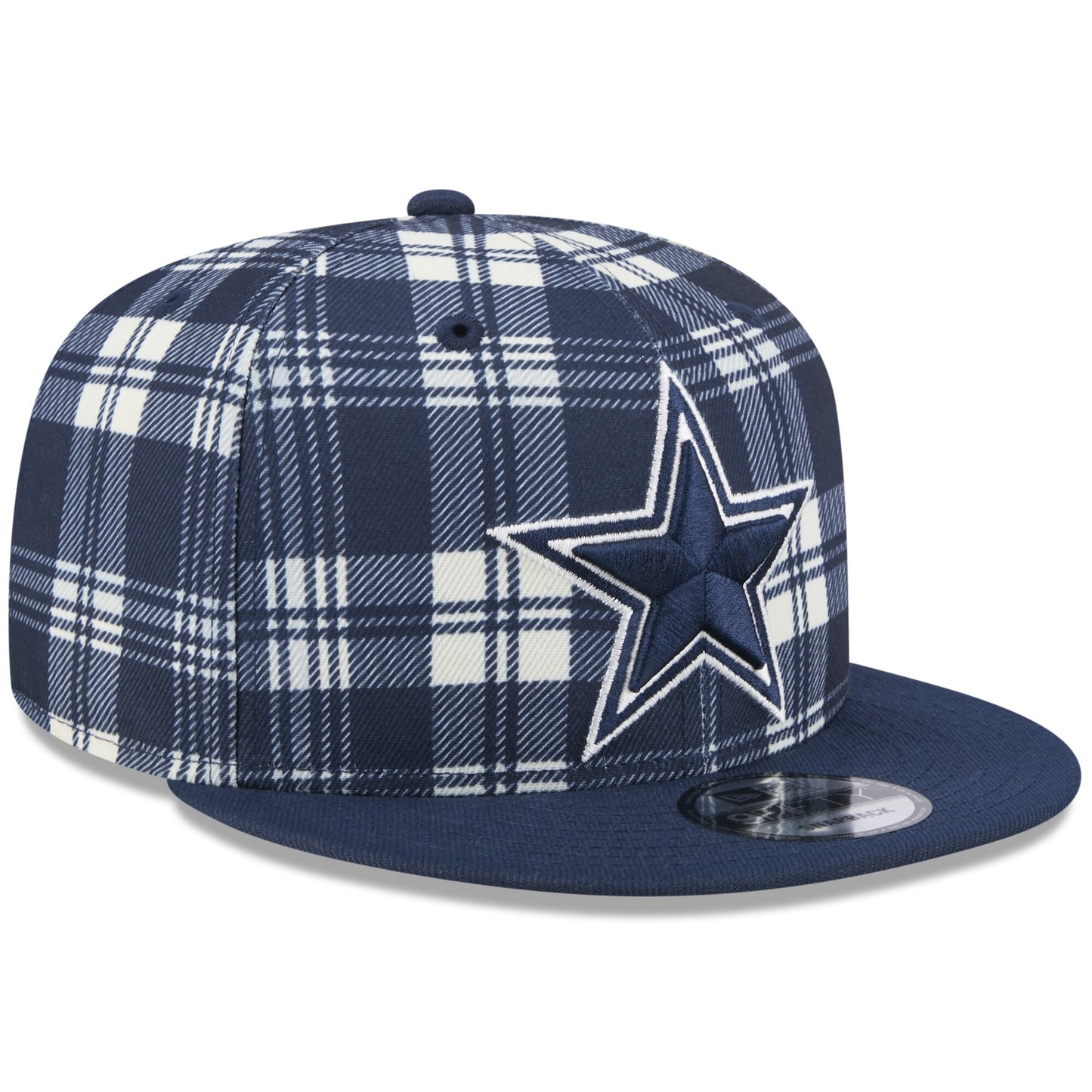 Dallas Cowboys New Era 2024 NFL Sideline Statement Navy Primary 9FIFTY Snapback Hat