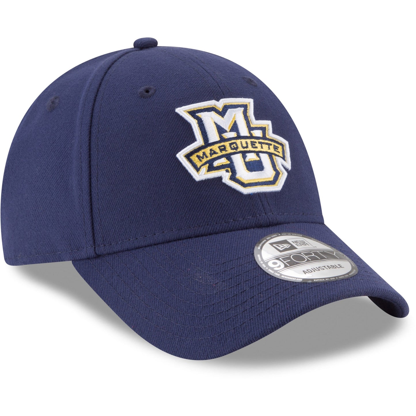 Marquette Golden Eagles Blue NCAA New Era The League 9Forty Adjustable Hat