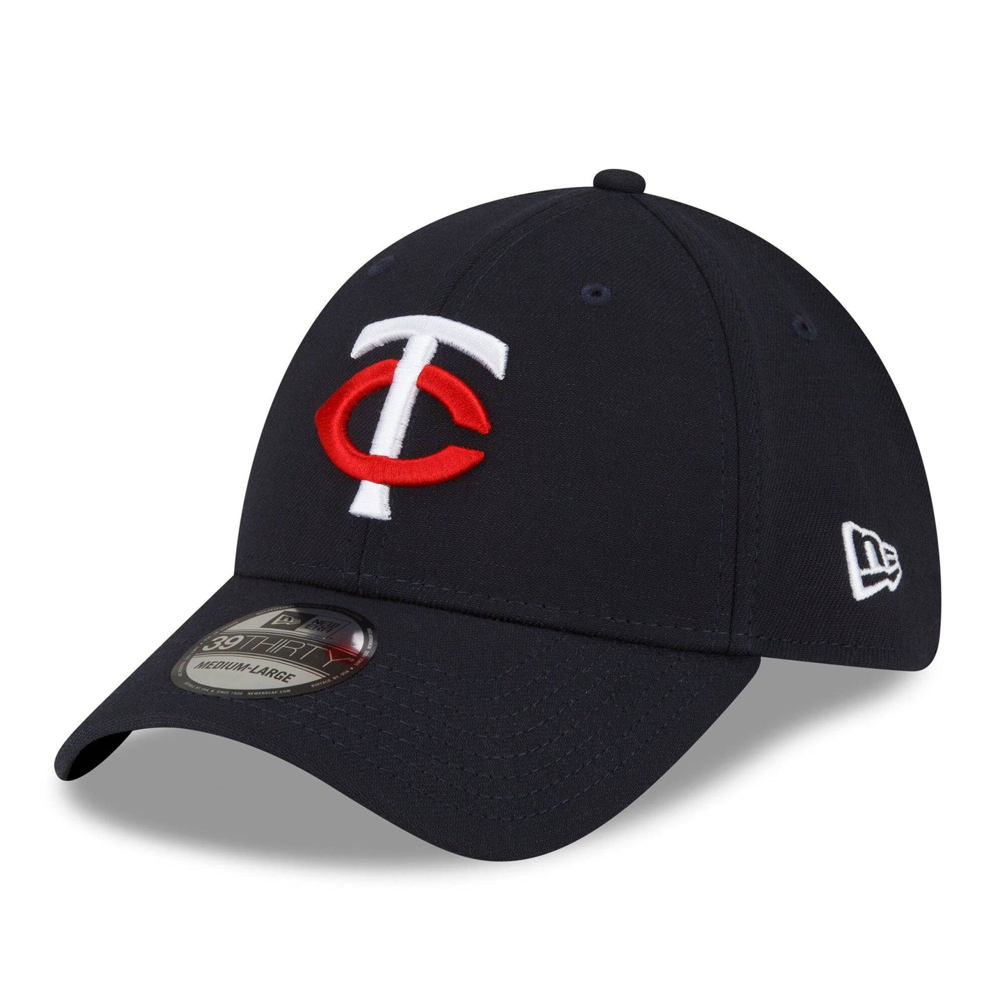 Minnesota Twins New Era Navy 2023 Team Classic Home 39THIRTY Flex Hat