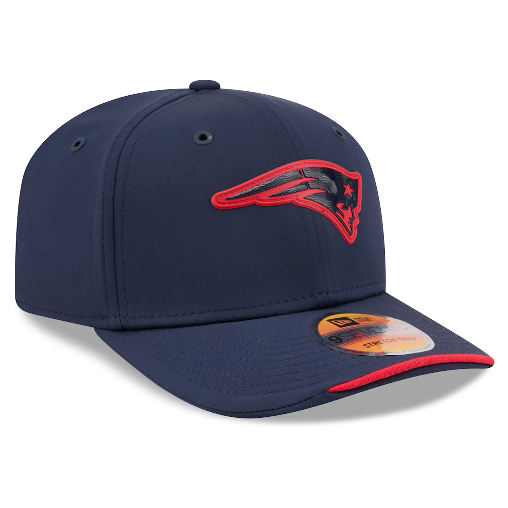 Men's New England Patriots New Era 2026 NFL Sideline 9SEVENTY Navy Adjustable Hat