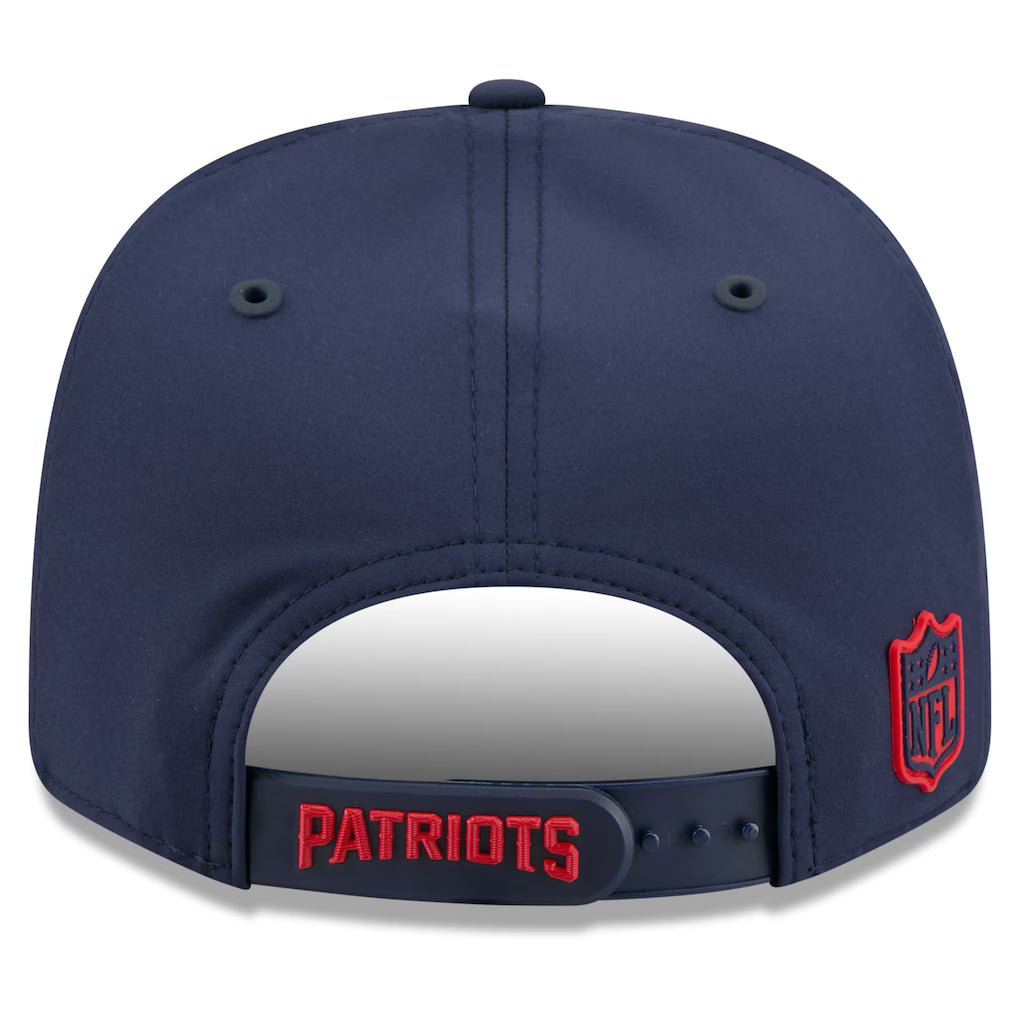 Men's New England Patriots New Era 2026 NFL Sideline 9SEVENTY Navy Adjustable Hat