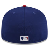 Philadelphia Phillies New Era Deep Blue 2025 Batting Practice 59FIFTY Fitted Hat - Pro Jersey Sports