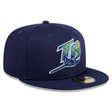 Men's Tampa Bay Rays Navy 2024 Batting Practice 59FIFTY Fitted Hat - Pro Jersey Sports
