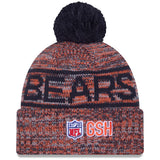 Chicago Bears 2025 New Era Official Sideline "C" Sport Knit Hat - Pro Jersey Sports