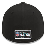 Men's Chicago Bears New Era Pink 2023 NFL Crucial Catch Alternate Logo 39THIRTY Flex Hat - Pro Jersey Sports