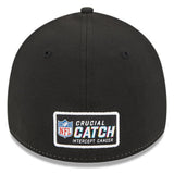 Men's Chicago Bears New Era Pink 2023 NFL Crucial Catch Primary Logo 39THIRTY Flex Hat - Pro Jersey Sports
