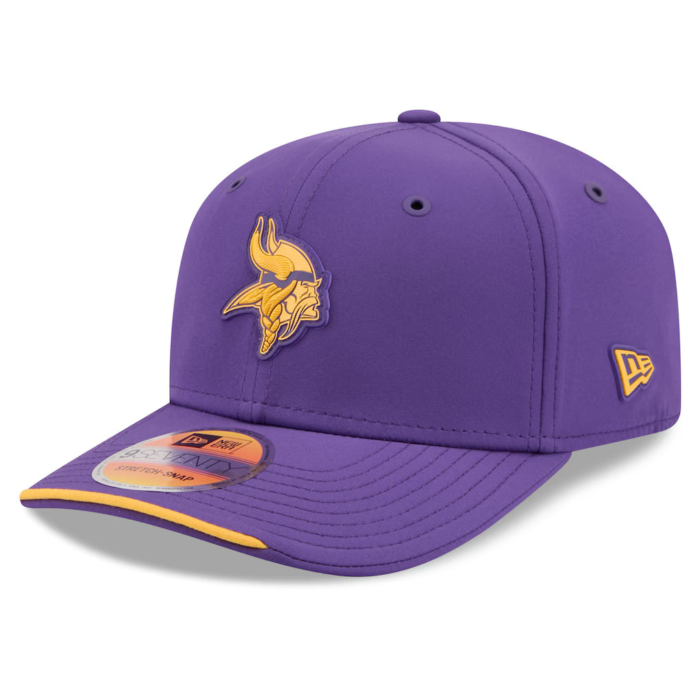 Men's Minnesota Vikings New Era 2026 NFL Sideline 9SEVENTY Purple Adjustable Hat