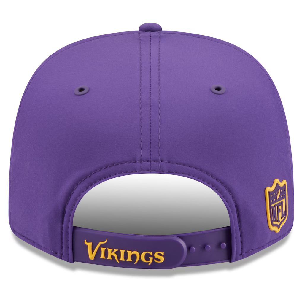 Men's Minnesota Vikings New Era 2026 NFL Sideline 9SEVENTY Purple Adjustable Hat