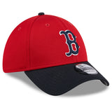 Men's Boston Red Sox New Era Red/Navy 2025 Batting Practice 39THIRTY Flex Hat - Pro Jersey Sports