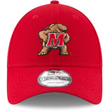 Maryland Terrapins Red NCAA New Era The League 9Forty Adjustable Hat - Pro Jersey Sports